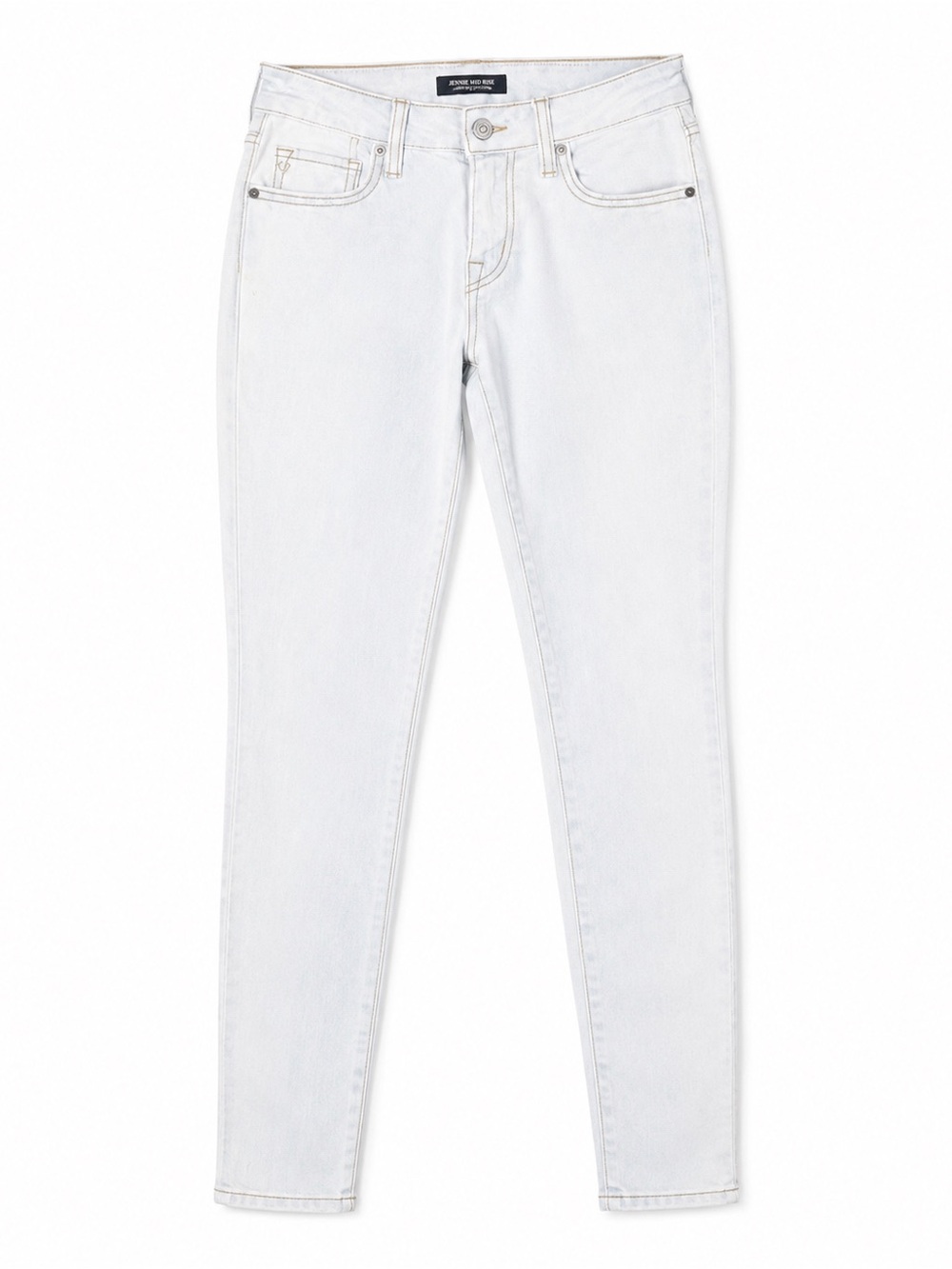 NWT True Religion Jennie Mid Rise Skinny Jeans Size 24 - Picture 1 of 9
